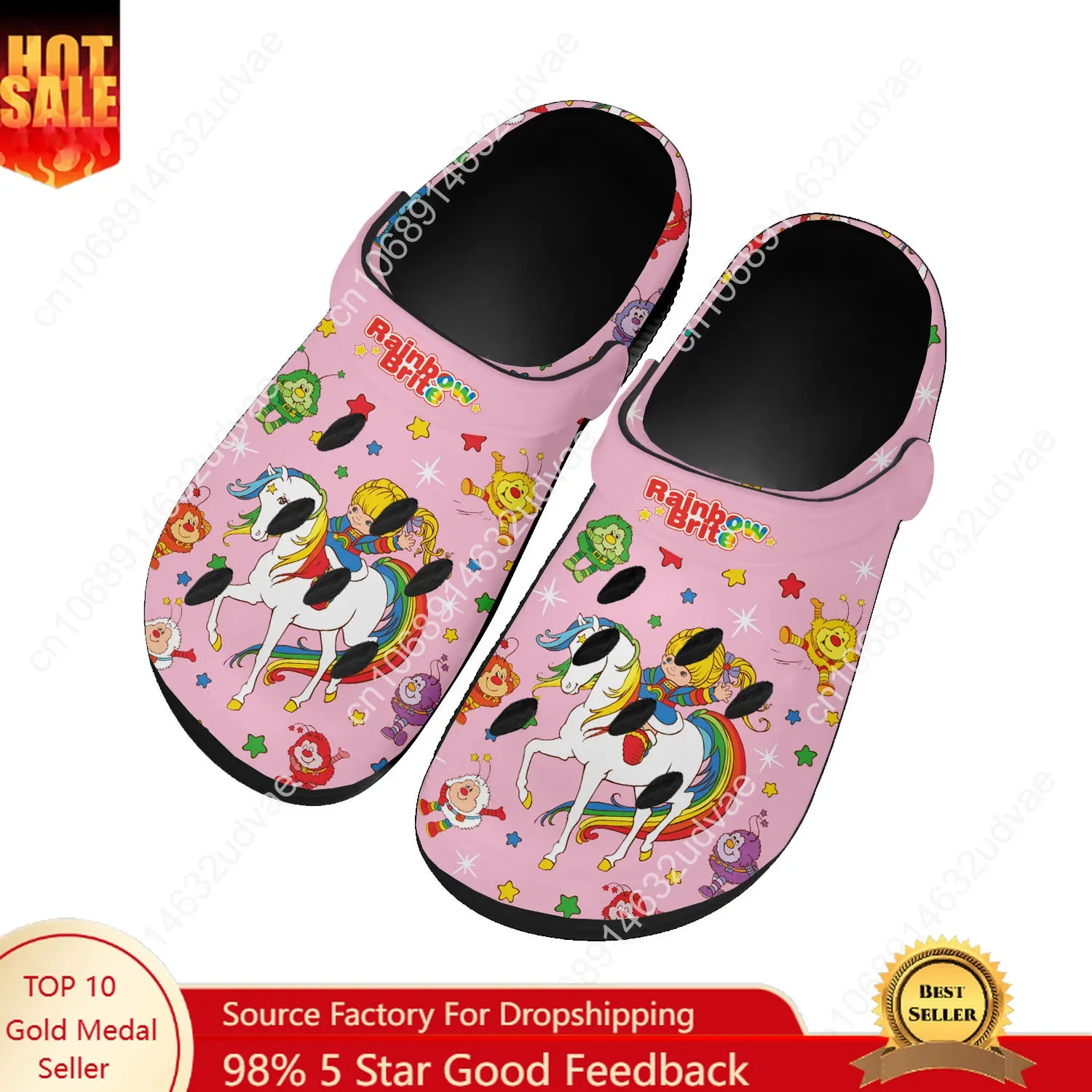 Women'S Shoes Clogs - Brite – chaussures d'eau arc-en-ciel pour