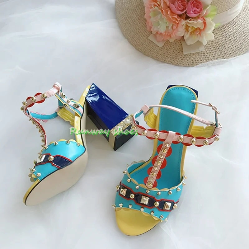 Women'S Shoes Clogs - Sandales à talons en strass et