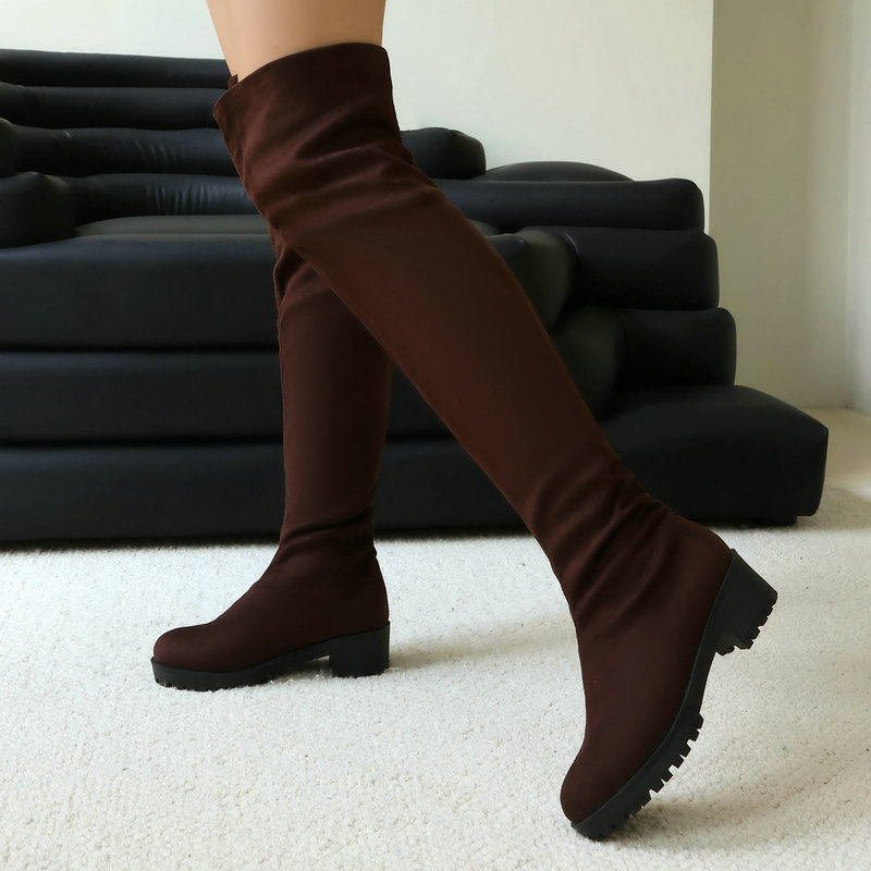 Faux daim cuir troupeau Slip-o - Sock Boot Women avis et prix