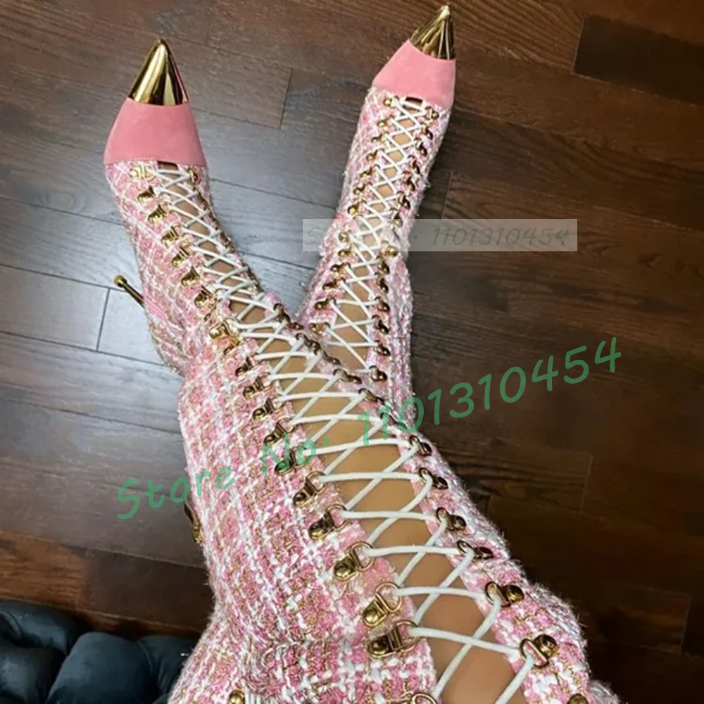 Bottes hautes creuses à carrea - Sock Boot Women avis et prix
