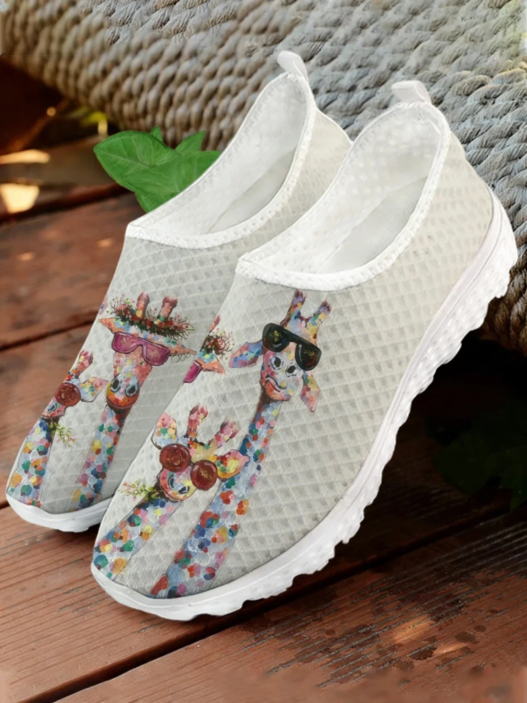 Baskets en maille à imprimé gi - Women Shoes Tennis avis et prix