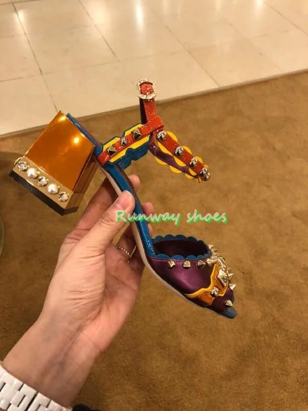 Sandales à talons en strass et - Women'S Shoes Clogs avis et prix