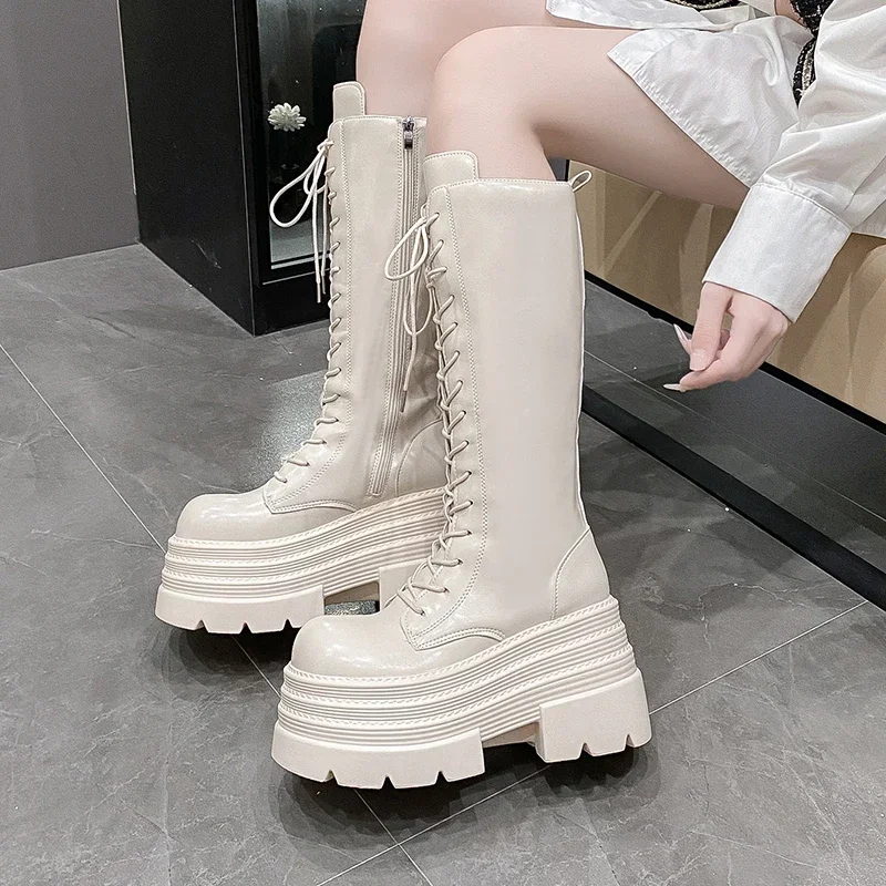 10CM nouvelles bottes longues  - Knee High Boots Women avis et prix