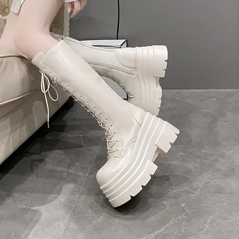 10CM nouvelles bottes longues  - Knee High Boots Women avis et prix